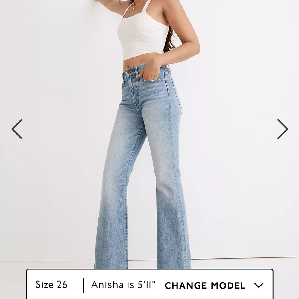 Madewell perfect vintage flare Jean